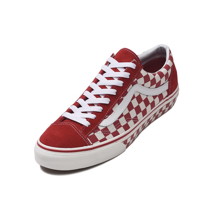 【VANS】 Style 36 ヴァンズ スタイル36 VN0A3DZ3T1D (CHECK)R.RED