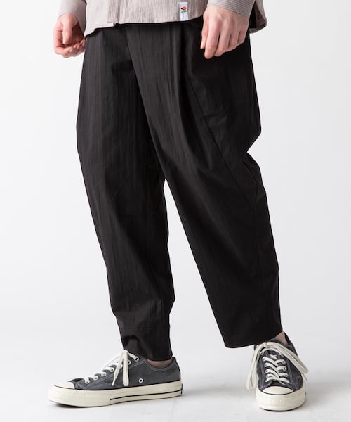 rehacer / rehacer : Bulky Stretch Wide Tapered Pants / バルキー ワイド テーパード パンツ (37051423)