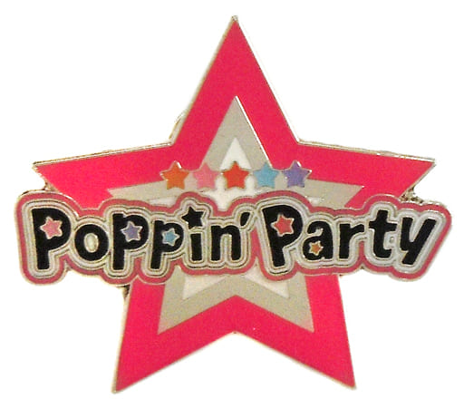 バッジ・ピンズ(キャラクター) Poppin’Party バンドピンズ 「BanG Dream! ガールズバンドパーティ!」 バンドリ!＆レヴュースタァライトSTORE vol.2グッズ