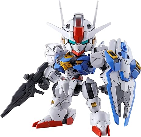 SD Gundam EX Standard Mobile Suit Gundam Mercury Witch Gundam Aerial Color Coded Plastic Model