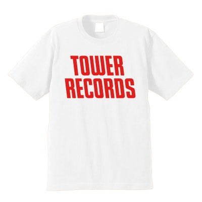 [アパレル] TOWER RECORDS T-shirt ホワイト Sサイズ(店舗限定)