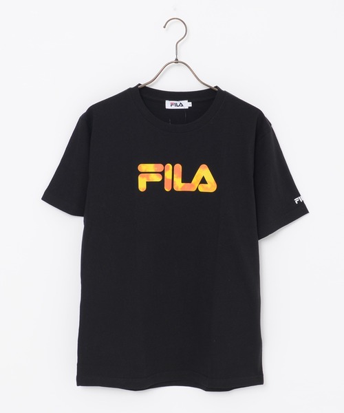 FILA / 【FILA／フィラ】ポケット付き ワンポイント刺繍 半袖Tシャツ/デカロゴプリント半袖Tシャツ (52460150)