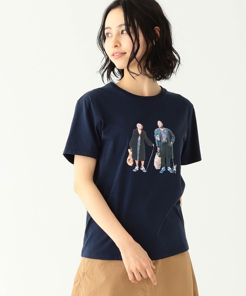 NEW BALANCE × BEAMS BOY / 別注 コマーシャル プリント Tシャツ