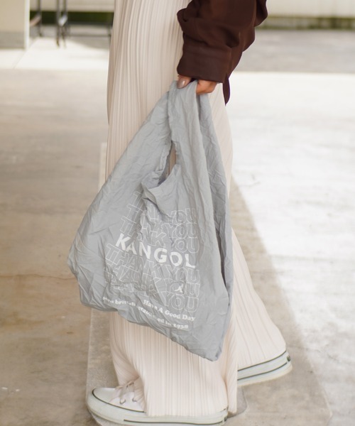 KANGOL / 【KANGOL / カンゴール】 プリント折りたたみエコバッグ (52983219)