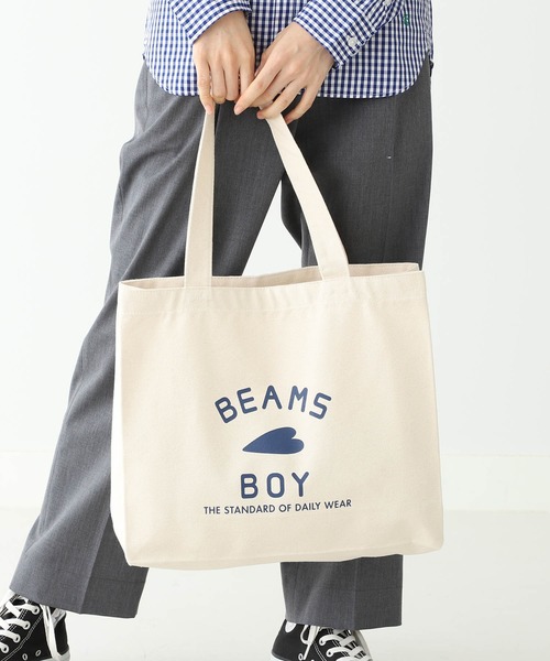 【WEB限定】BEAMS BOY / BB ロゴ TOTE BAG