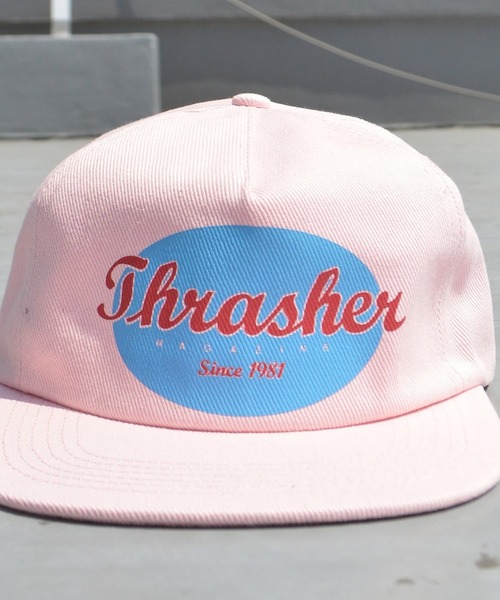 THRASHER/スラッシャー OVAL SNAPBACK CAP