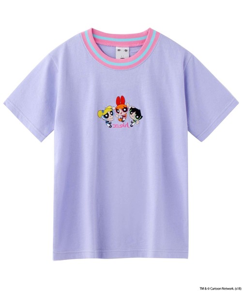 【WEB限定】X-girl x PPG EMBROIDERY S/S TEE