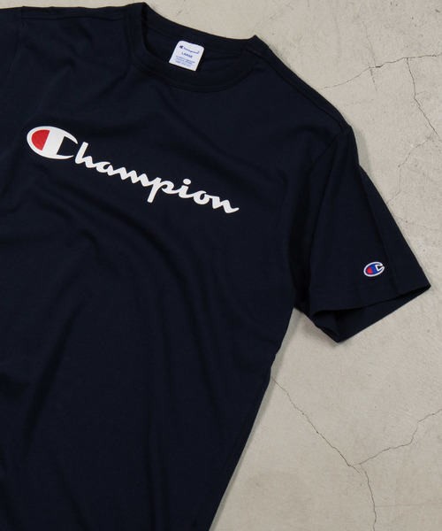 Champion / WEGO/ChampionロゴプリントTシャツ (40225550)