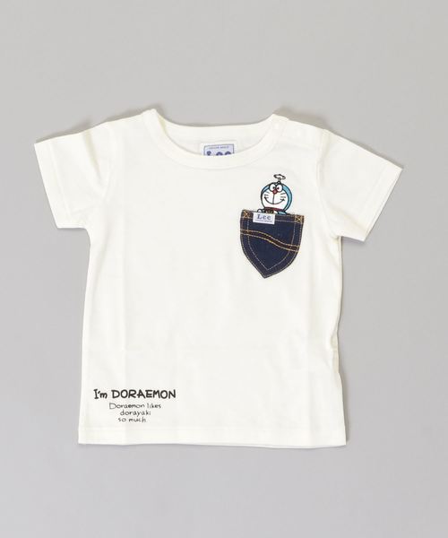 Lee×I`m Doraemonアイムドラえもん/ドラえもん ポケットTシャツ