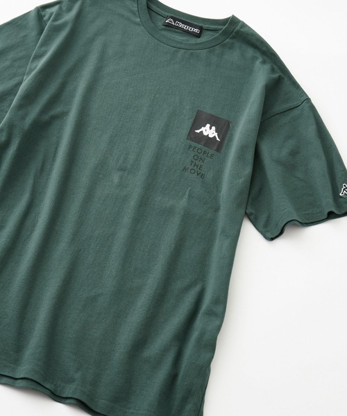 Kappa / Kappa / カッパ 別注 刺繍ロゴ ビッグシルエット 胸ワッペン 半袖Tシャツ (51727611)
