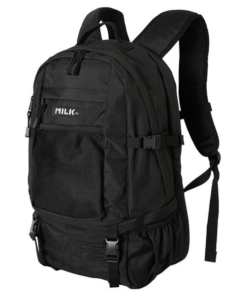 MILKFED. / EMBROIDERY BIG BACKPACK BAR / バックパック リュックサック/A4収納 (25601656)