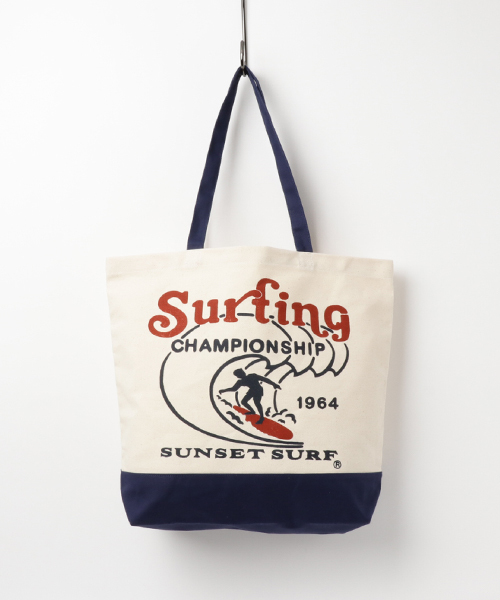 SUNSET SURF/サンセット サーフ/SURF CHAMPIONSHIP small tote