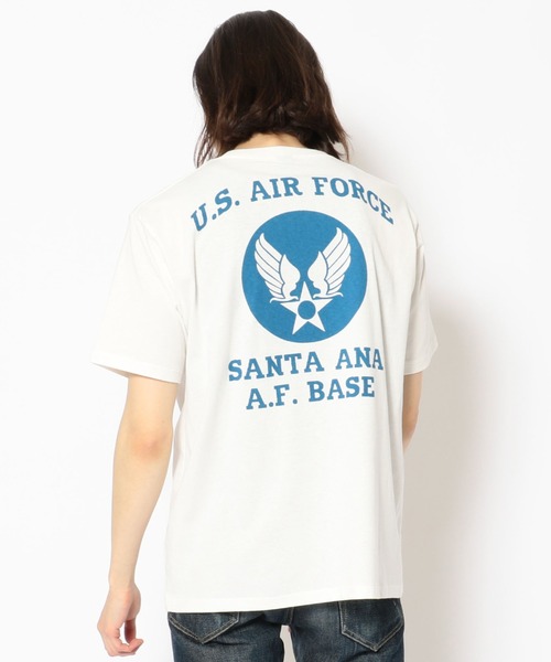 AVIREX / 【WEB&DEPOT限定】USAF クルーネック Tシャツ / S/S USAF CREW NECK T-SHIRT / アヴィレックス / AVIREX (64673748)