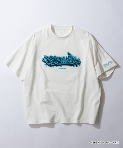 MONO-MART / プロジェクトセカイ x ZOZOTOWN Vivid BAD SQUAD グラフィティーサテン刺繍 ビッグシルエット半袖Tシャツ (69746920)