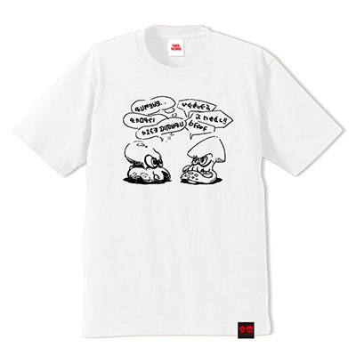スプラトゥーン × TOWER RECORDS イカタコ T-shirts ホワイト Mサイズ
