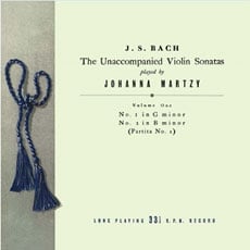 [LPレコード] J.S.Bach: The Unaccompanied Violin Sonatas Vol.1