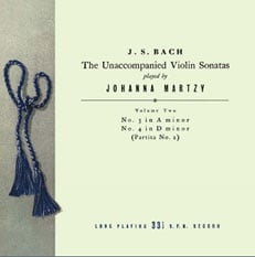 [LPレコード] J.S.Bach: The Unaccompanied Violin Sonatas Vol.2