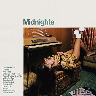 [LPレコード] Midnights: Jade Green Edition Vinyl＜限定盤＞