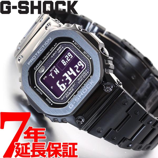 Gショック 電波ソーラー メンズ デジタル 腕時計 フルメタル ブラック GMW-B5000GD-1JF (gmw-b5000gd-1jf)