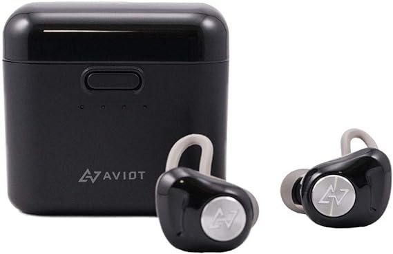 AVIOT アビオット 日本のオーディオメーカー TE-D01d Bluetooth イヤホン グラフェンドライバー搭載 完全ワイヤレス QCC3026チップ iPhone android 対応 (ブラック)