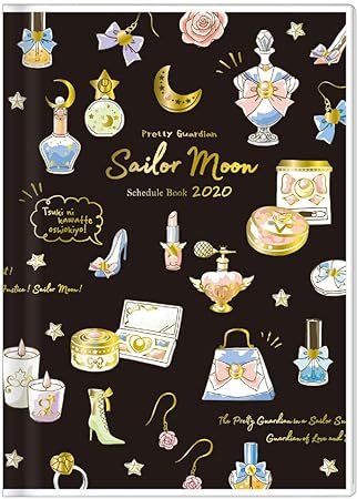 Sunstar Stationery S2949644 Sailor Moon Notebook, 2020, B6, Monthly Icon, Starts Octobe...