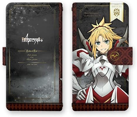 Fate/Apocrypha Book Style Smartphone Case Design 02 Red seiba-