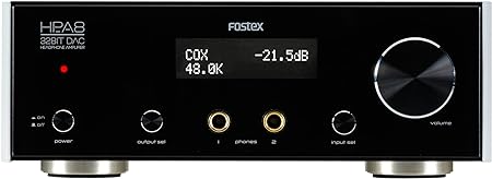FOSTEX Headphone Amp 32bit with Internal D/A Converter, High Resolution Compatible HP-A8