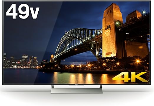 Sony 49V LCD TV Bravia KJ-49X9000E 4K Android TV External Hard Drive Recording External...
