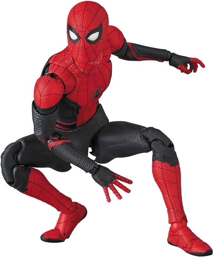MAFEX No. 113 SPIDER-MAN Upgraded Suit "SPIDER-MAN Far from Home", Total Height: Approx. 5.9 inches (150 mm), Painted Action Figure