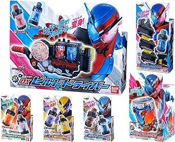 Kamen Rider Build DX Build Driver, DX Rabbit Tank Sparkling, DX Full Bottle Holder, and 9 Types of DX Full Bottles for a Special Set: Best Match! Are You Ready?