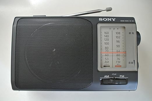 SONY FM/AMポータブルラジオ ICF-801