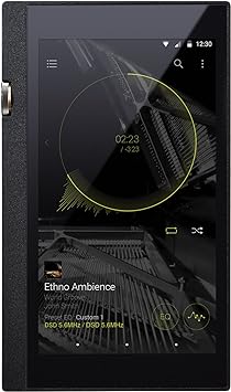 ONKYO Digital Audio Player High Resolution Sound Source/DAC- headphone amp equipped /Balance connection supported/Google Play supported Black DP-X1(B)