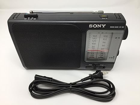 Sony ICF-801 FM/AM Portable Radio