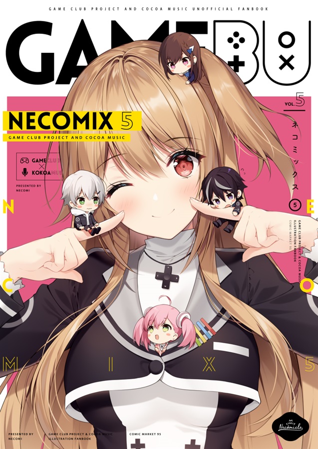 necomix5 Game club project & Cocoa music Fanbook / necomicle