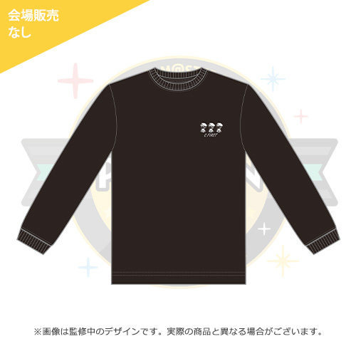 アイドルマスター SideM YURUYURUIDOL COLLECTION 公式ロングスリーブTシャツ ブラック 315Pro C.FIRST Mサイズ