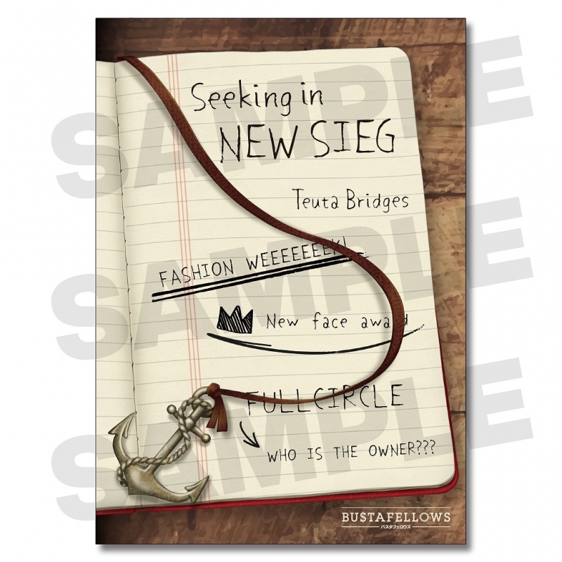 【ゲーム-ムック】BUSTAFELLOWS（バスタフェロウズ）シナリオブック「Seeking in NEW SIEG」（シーキング・イン・ニューシーグ）