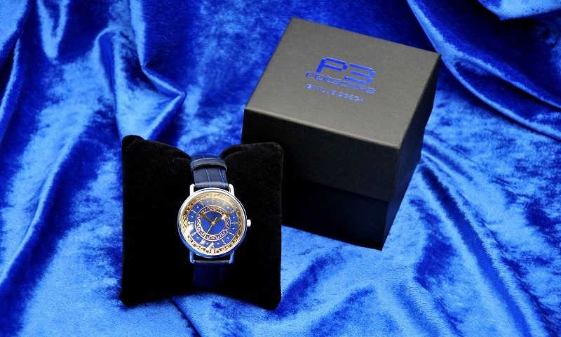 【グッズ-時計】ペルソナ P3ベルベットルームモチーフ腕時計