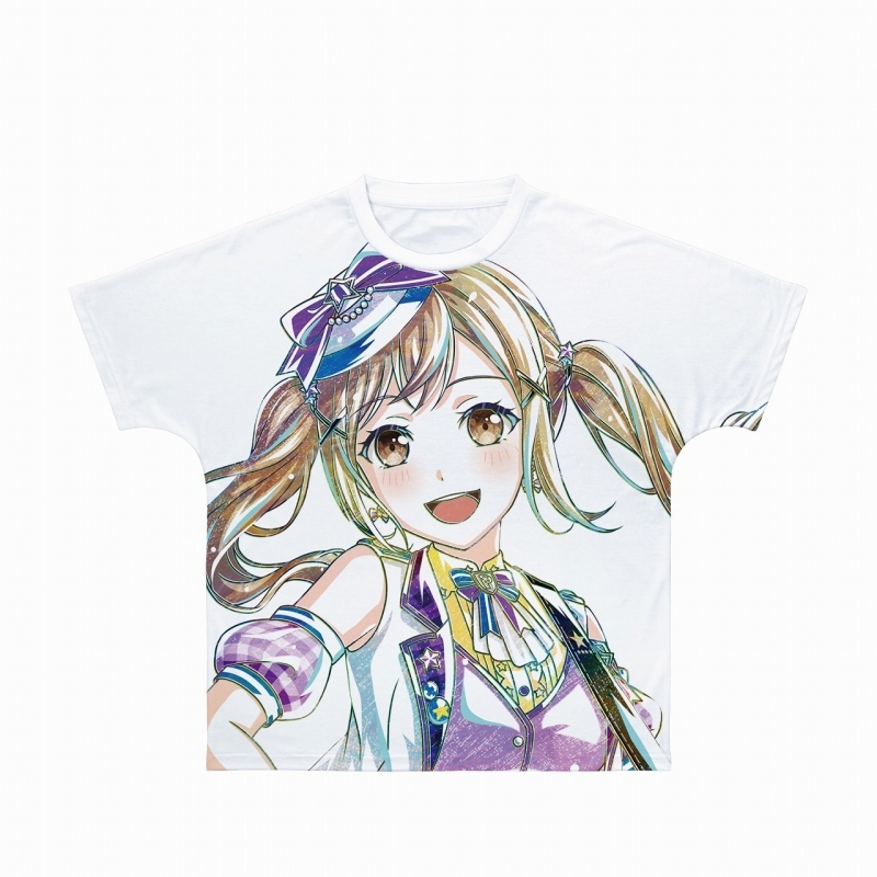 【グッズ-Tシャツ】BanG Dream! ガールズバンドパーティ！ 市ヶ谷 有咲 Ani-Art 第5弾 フルグラフィックTシャツユニセックス(サイズ/XL)