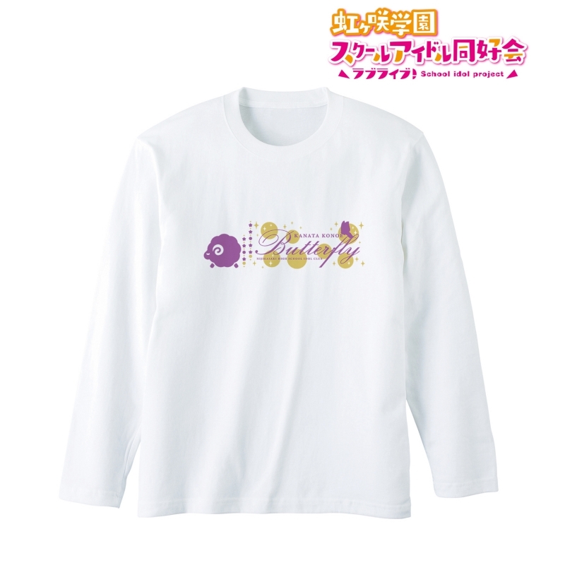 【グッズ-Tシャツ】ラブライブ!虹ヶ咲学園スクールアイドル同好会 Butterfly ロングTシャツユニセックス(サイズ/XL)