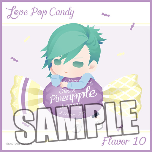 美風藍 マイクロファイバーミニタオル Love Pop Candy ちびキャラVer. 「うたの☆プリンスさまっ♪」