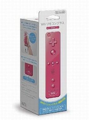 Wiiハード Wiiリモコンプラス(ピンク)