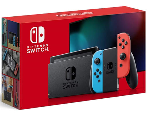 ニンテンドースイッチハード Nintendo Switch本体/Joy-Con(L) ネオンブルー/(R) ネオンレッド [2019年8月モデル](状態：箱(内箱含む)状態難)