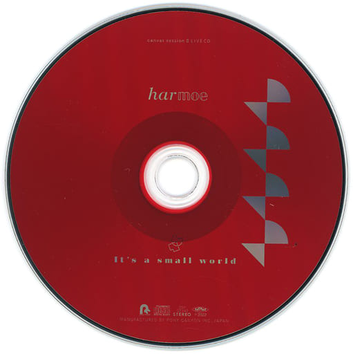アニメ系CD harmoe / It’s a small world ゲーマーズ特典ライブ音源CD「harmoe canvas session II LIVE CD」