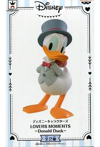 フィギュア ドナルドダック(ホワイト) 「ディズニー」 LOVERS MOMENTS-Donald Duck-