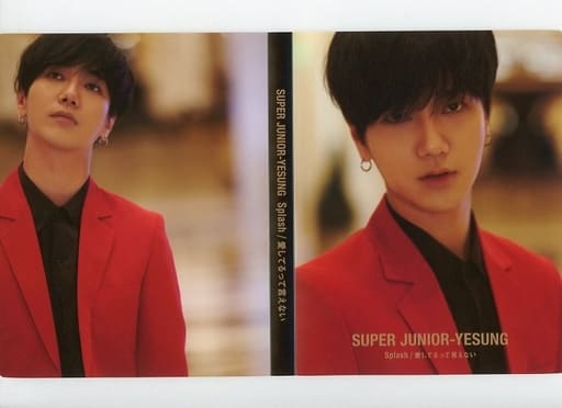 小物(男性) SUPER JUNIOR-YESUNG(イェソン) トレーディングカードホルダー 「CD Splash/愛してるって言えない」 E.L.F-JAPANオフィシャ...
