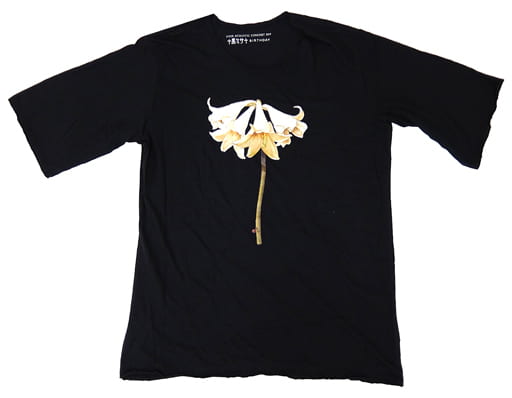 Tシャツ(男性アイドル) HYDE ハーフスリーヴTシャツ ブラック Mサイズ 「HYDE ACOUSTIC CONCERT 2019 黑ミサ BIRTHDAY」