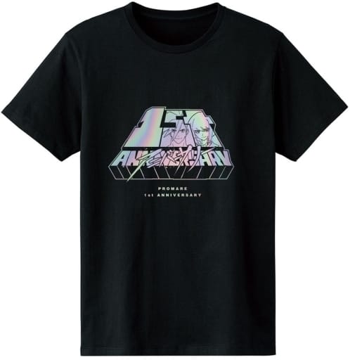 衣類 1st Anniversary ホログラムTシャツ ブラック レディースXLサイズ 「プロメア」
