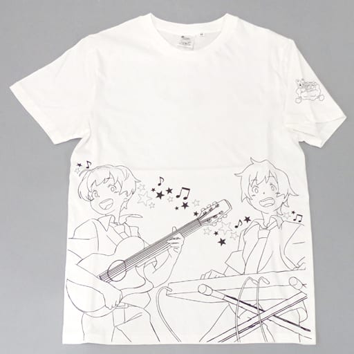 衣類 天月-あまつき-＆佐香智久 ライブ限定Tシャツ ホワイト Mサイズ 「天月智久つーまんらいぶ あまとも、二人でやるってよ。 ～月と太陽編～」