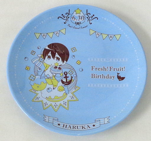 皿・茶碗(キャラクター) 七瀬遙 Fresh! Fruit! Birthday ケーキプレート 「Free!-Eternal Summer-」